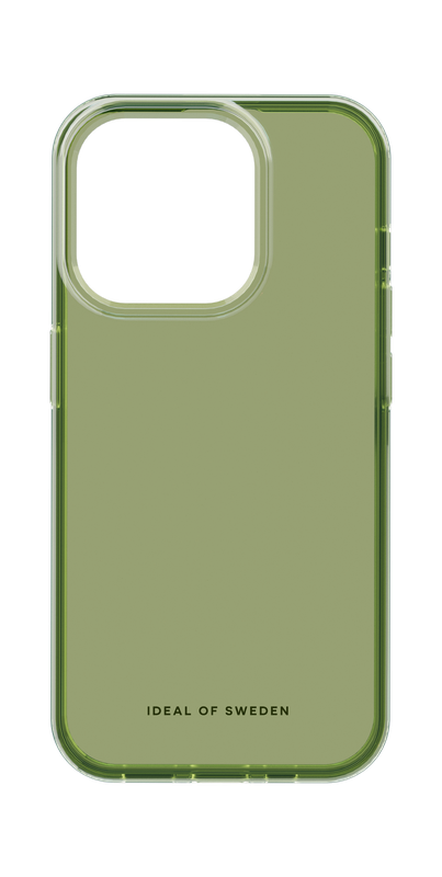 Ochranný kryt Clear Case Entry iDeal Of Sweden pre Apple iPhone 15 Pro, khaki