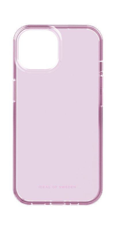 Ochranný kryt Clear Case Entry iDeal Of Sweden pre Apple iPhone 15, light pink