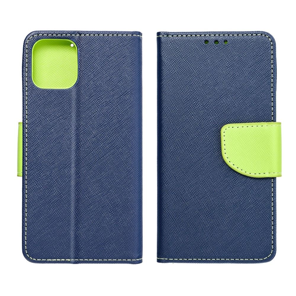 Fancy Book for SAMSUNG S22 ULTRA navy / lime