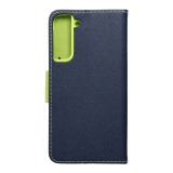 Fancy Book for SAMSUNG S22 PLUS navy / lime