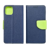 Fancy Book for SAMSUNG S22 PLUS navy / lime