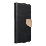 Fancy Book for SAMSUNG S22 ULTRA black / gold