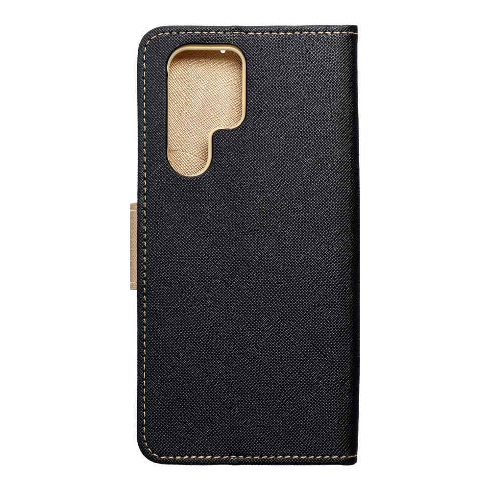 Fancy Book for SAMSUNG S22 ULTRA black / gold