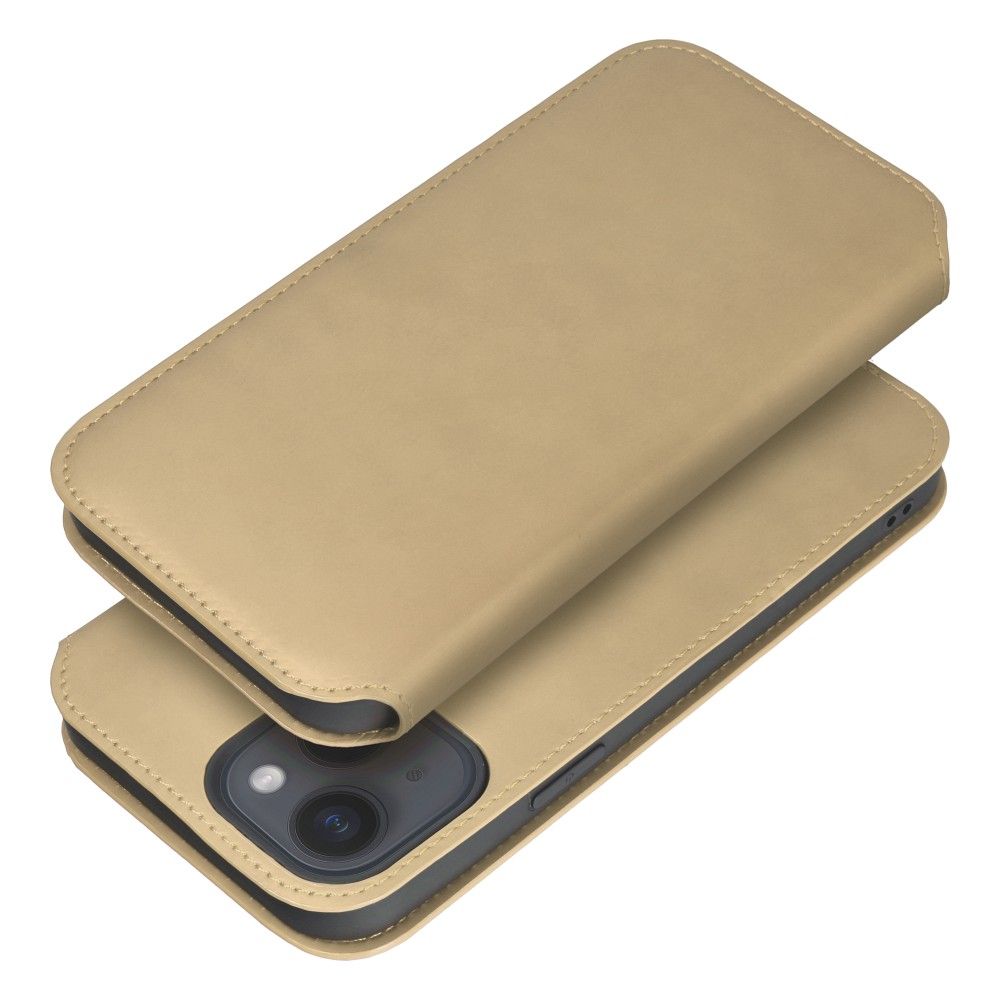 Dual Pocket book for SAMSUNG A03 gold