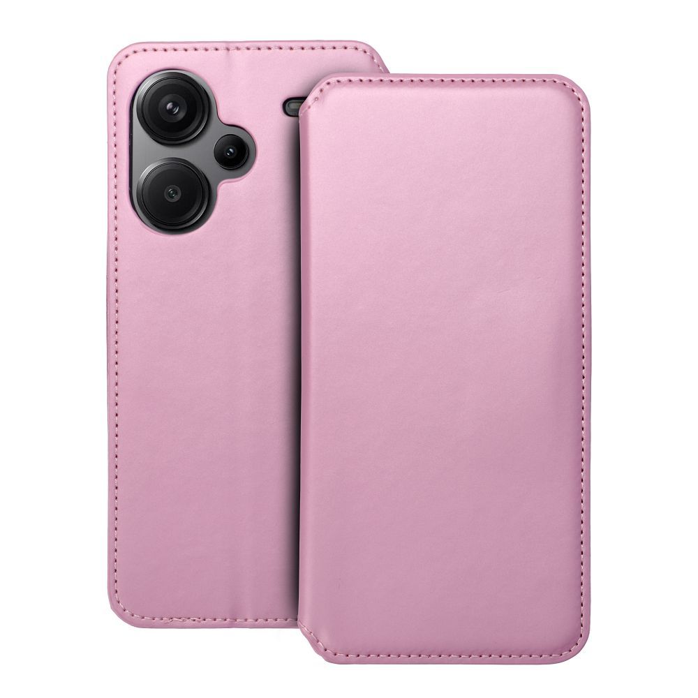 Dual Pocket book for XIAOMI Redmi NOTE 13 PRO PLUS 5G light pink