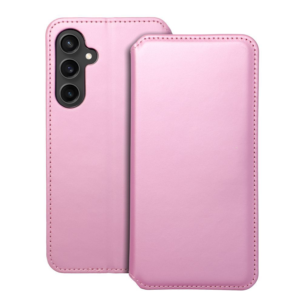 Dual Pocket book for SAMSUNG S23 FE light pink