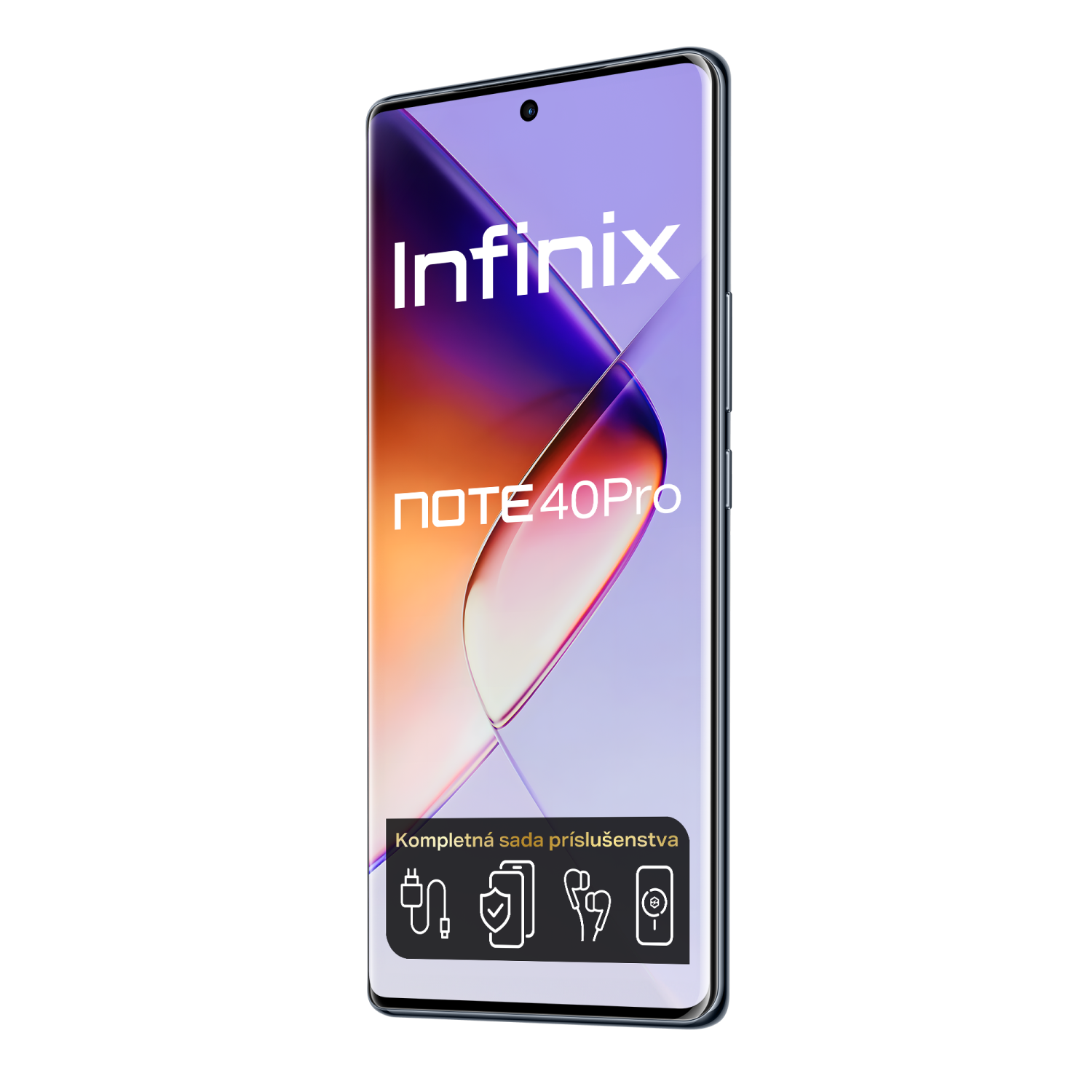 Infinix Note 40 Pro 12GB/256GB Obsidian Black