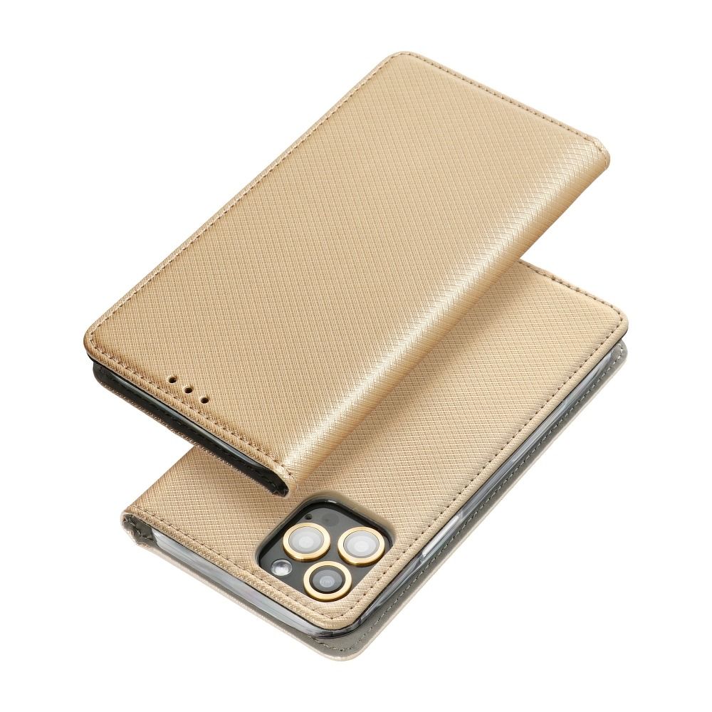 Smart Case Book for SAMSUNG S22 ULTRA gold