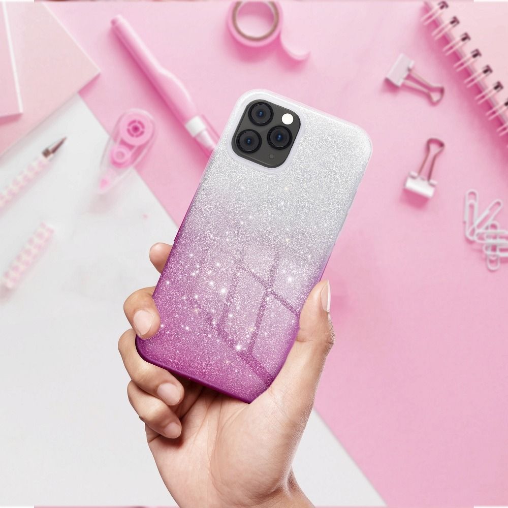 SHINING Case for IPHONE 11 clear/pink