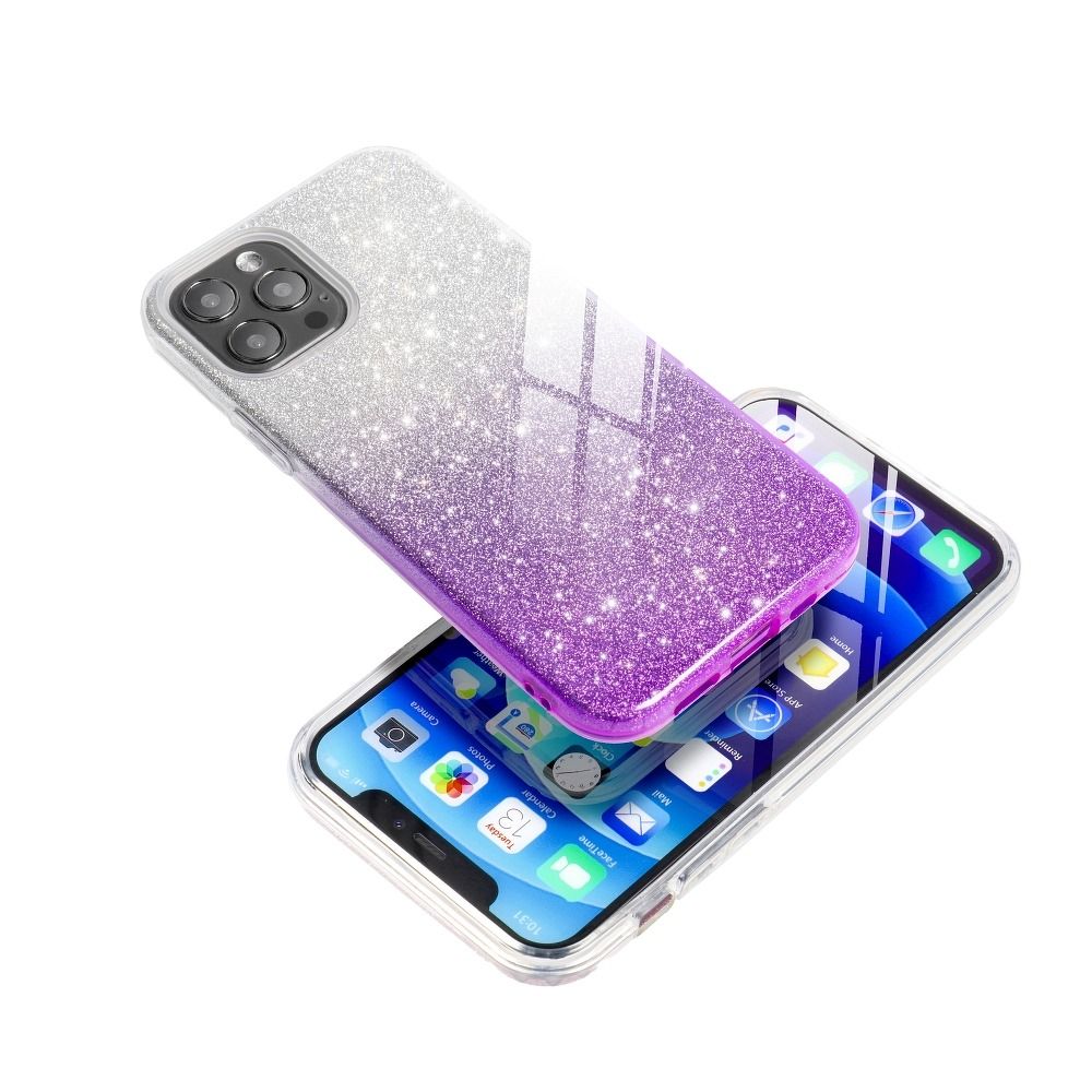 SHINING Case for HUAWEI P30 LITE transparent/violet