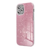 Zadní kryt Shining Case pro Apple iPhone 14, růžová