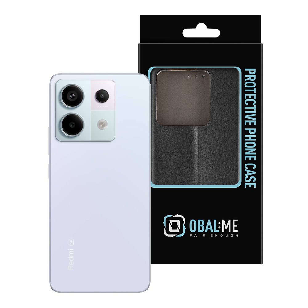 OBAL:ME Book Pouzdro pro Xiaomi Redmi Note 13 Pro 5G Black