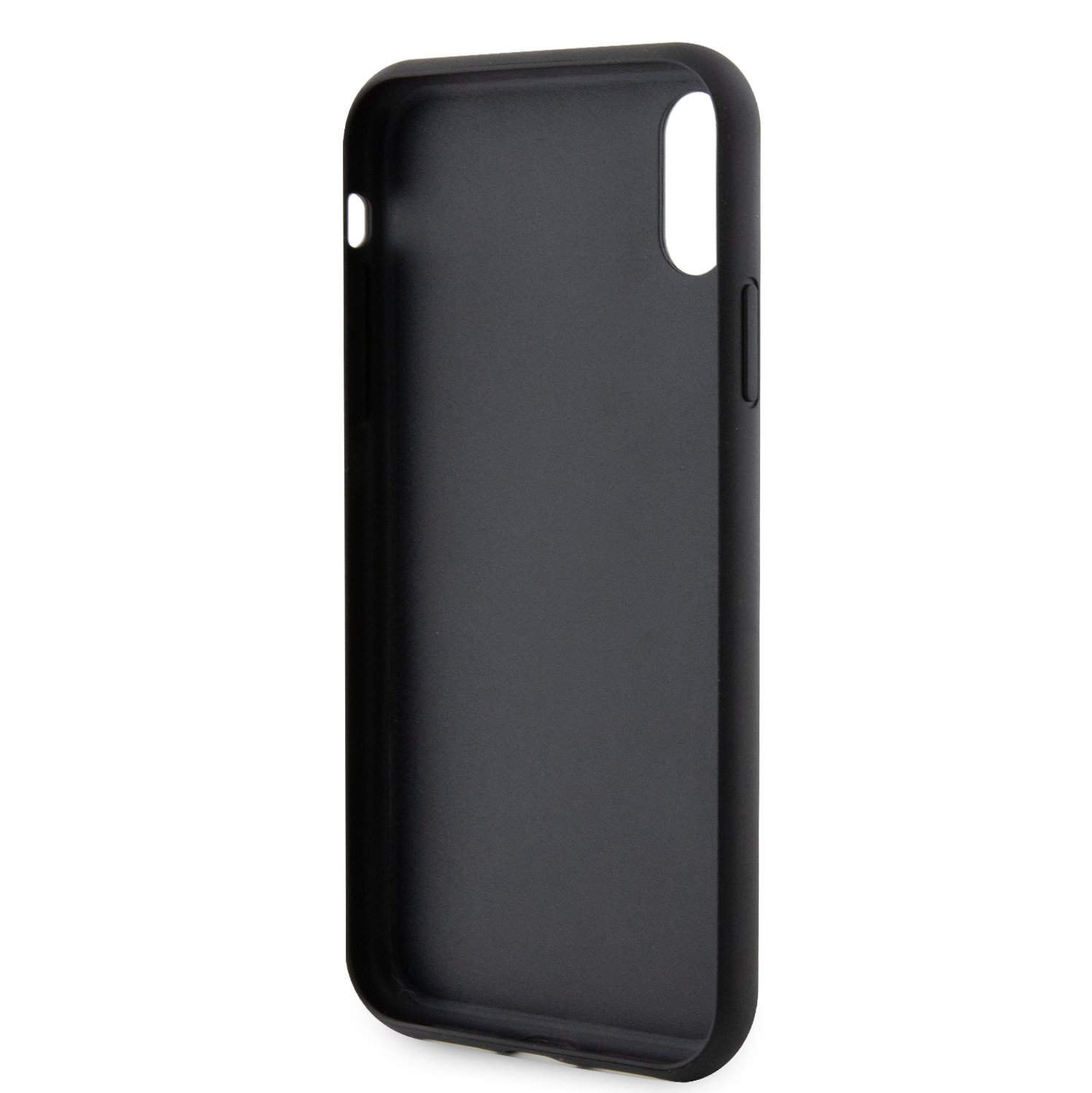 Karl Lagerfeld PU Saffiano Karl and Choupette NFT Zadní Kryt pro iPhone XR Black