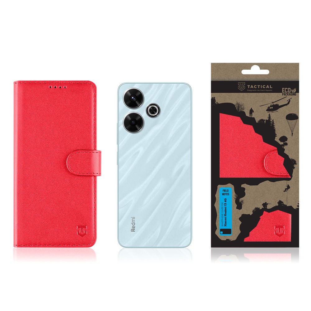 Tactical Field Notes pro Xiaomi Redmi 13 4G Red