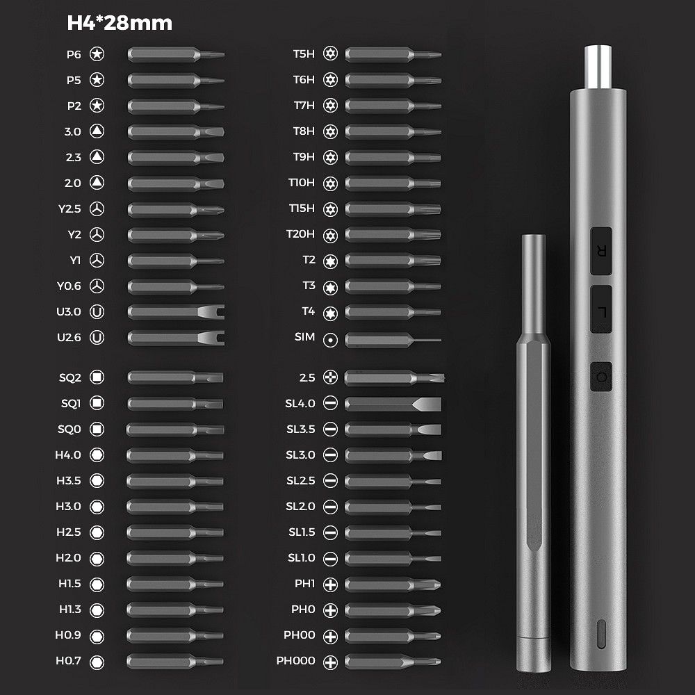 UF-TOOLS - Elektrický šroubovák - Set 57in1