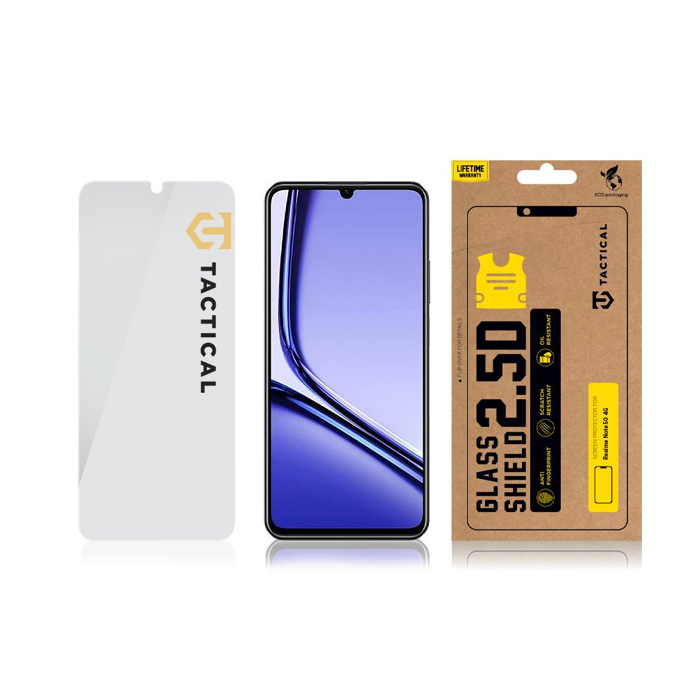 Tactical Glass Shield 2.5D sklo pro Realme Note 50 4G Clear 