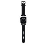 Karl Lagerfeld Karl and Choupette Head NFT Řemínek pro Apple Watch 42/44/45/49 Black