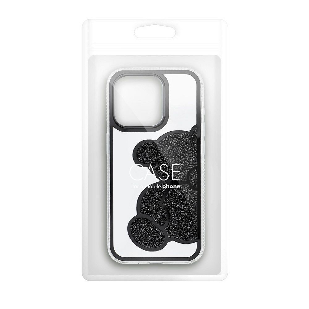 Zadní kryt TEDDY BEAR Case pro Samsun Galaxy S20 FE / S20 FE 5G, černá