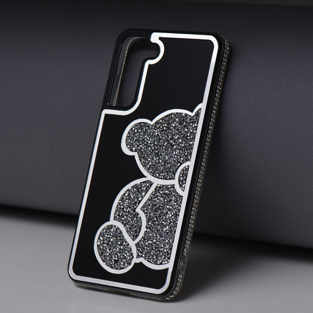 Zadní kryt TEDDY BEAR Case pro Apple iPhone 11, stříbrná