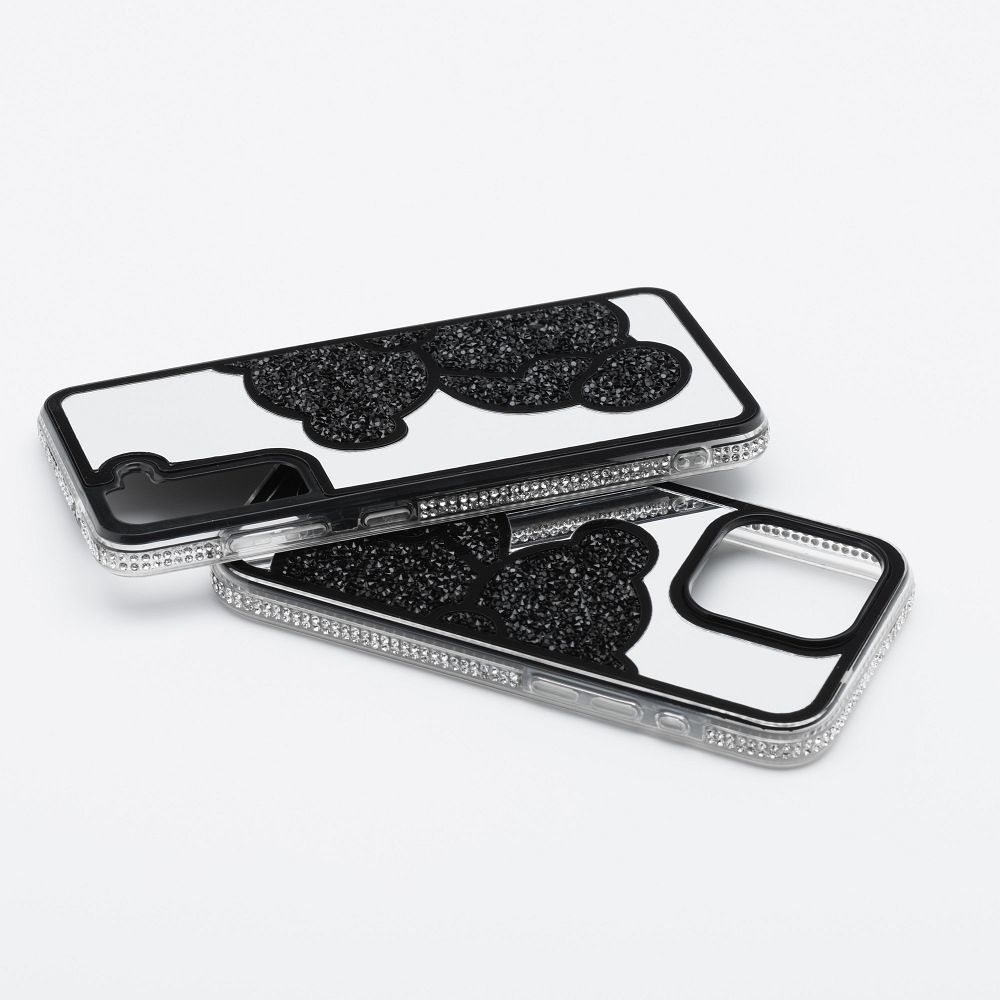 Zadní kryt TEDDY BEAR Case pro Apple iPhone 15 Pro, černá