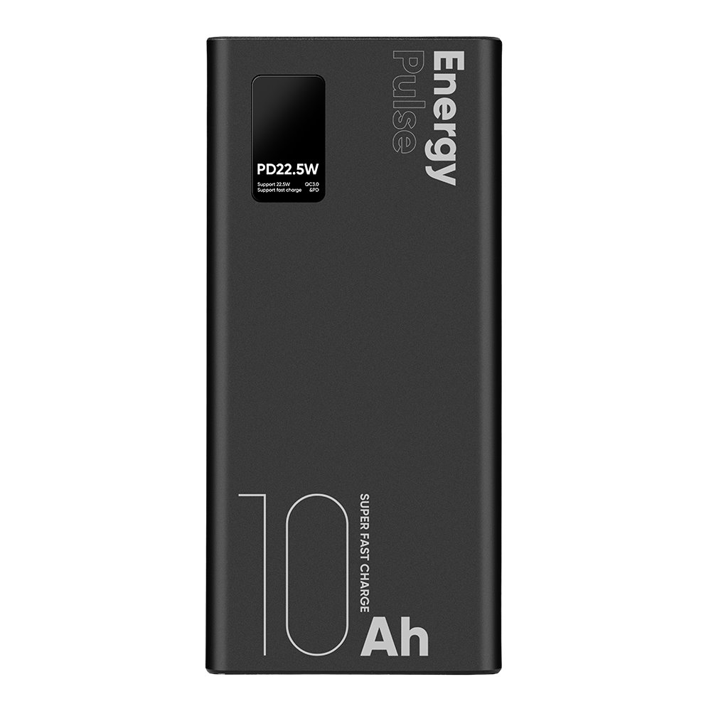 OBAL:ME EnergyPulse Powerbanka 10000mAh 22.5W Black