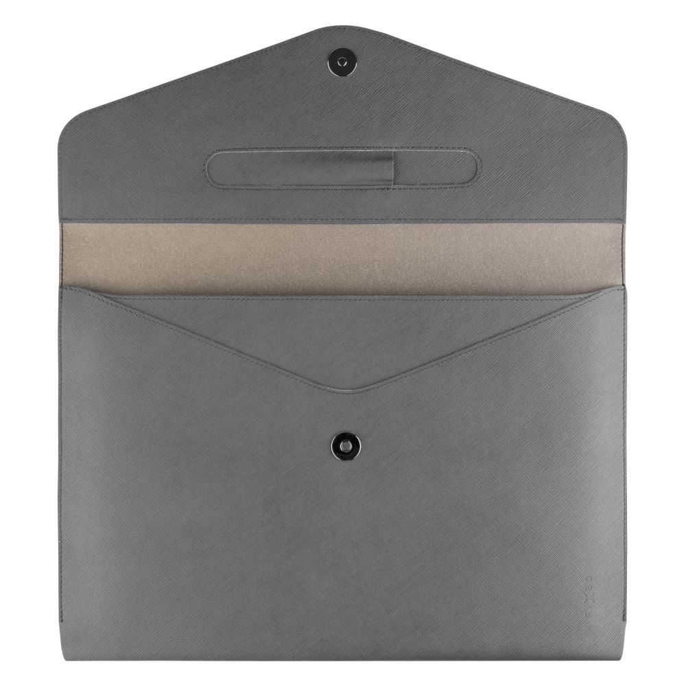 Pouzdro FIXED Siena pro notebooky a tablety do 13", šedé