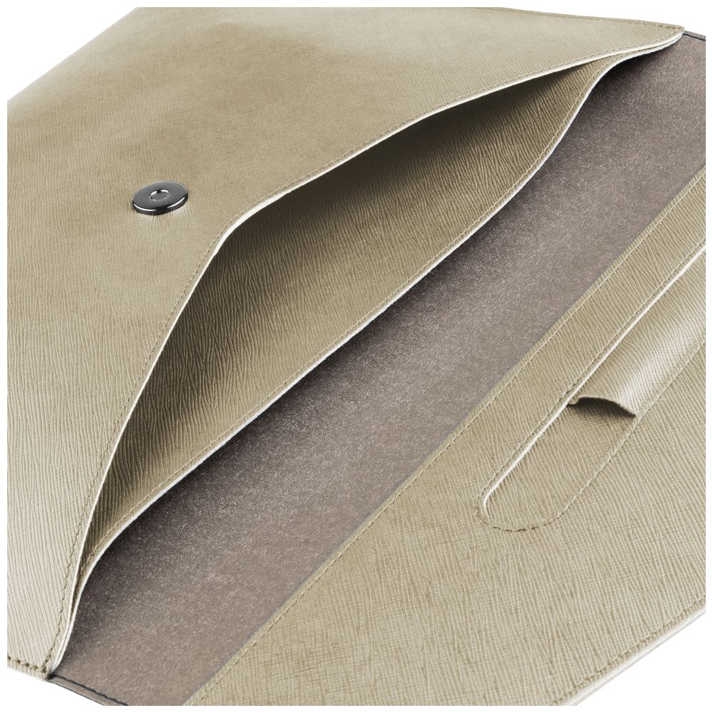 Pouzdro FIXED Siena pro notebooky a tablety do 13", krémové