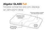 Ochrana displeje GLASS FULL Honor 200 Pro, černá