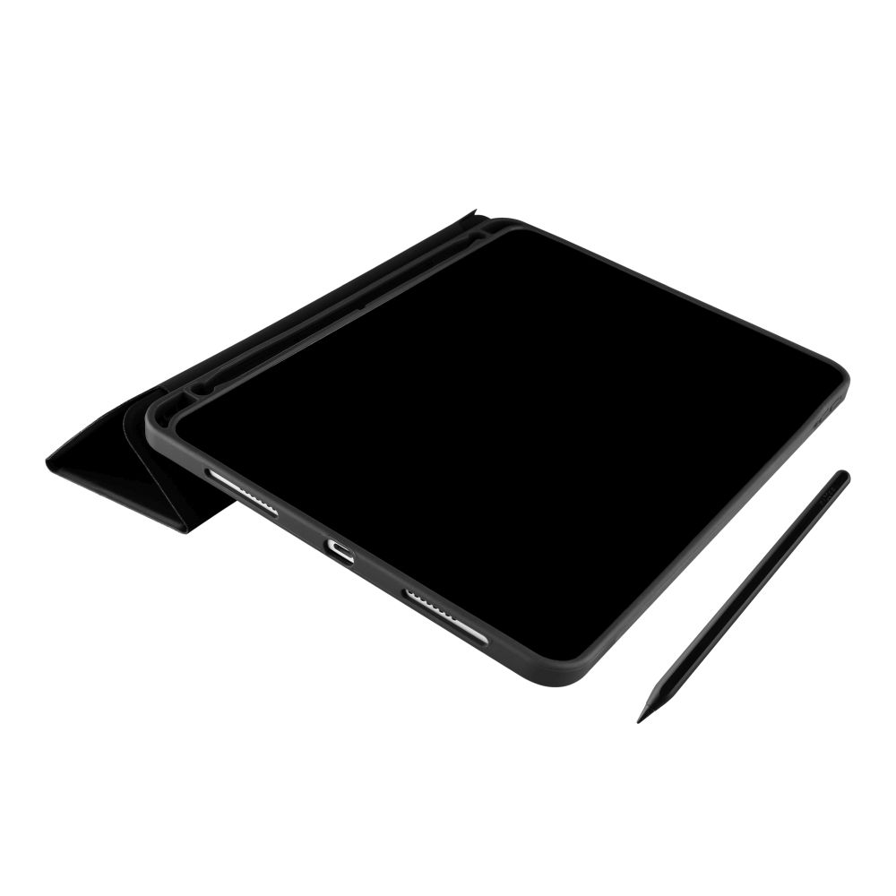 Pouzdro FIXED Padcover+ pro Apple iPad Pro 11" (2024) se stojánkem a pouzdrem pro Pencil, černé