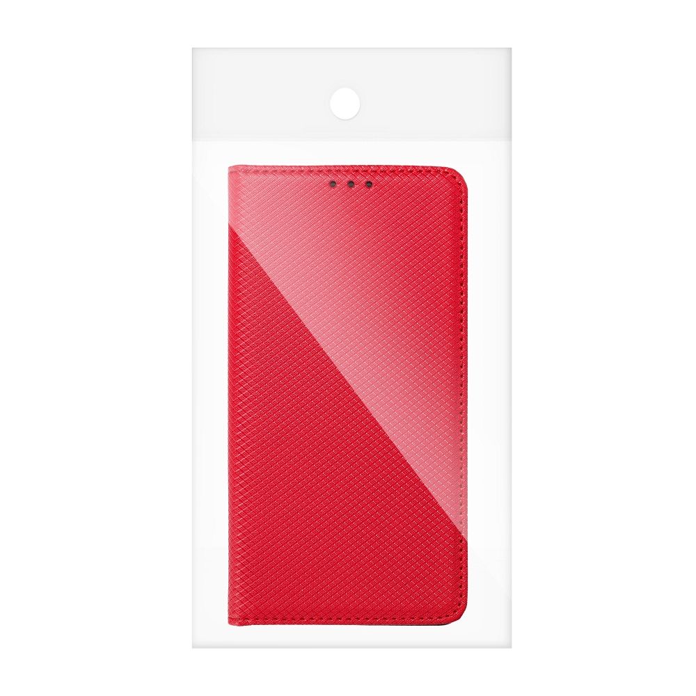 Smart Case book for MOTOROLA MOTO G24 red