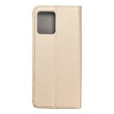 Smart Case book for MOTOROLA MOTO G14 gold