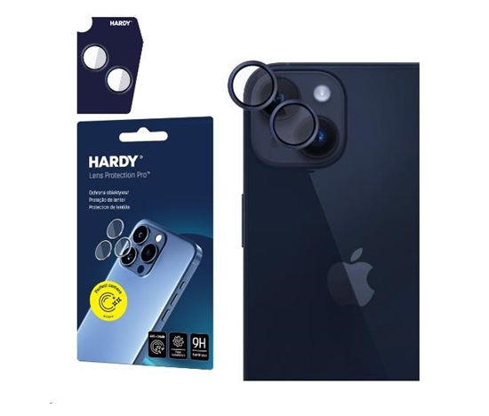 3mk ochrana kamery HARDY Lens Protection Pro pro Apple iPhone 14 Pro/14 Pro Max, šedá