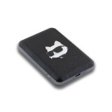 Karl Lagerfeld Embossed Choupette Head MagSafe Powerbanka 5000mAh Black