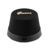 Guess 2v1 Magnetic Bluetooth Speaker / Stand Metal Script Black