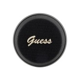 Guess 2v1 Magnetic Bluetooth Speaker / Stand Metal Script Black