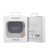 Guess 4G Charm Silikonové Pouzdro pro AirPods Pro 2 Black