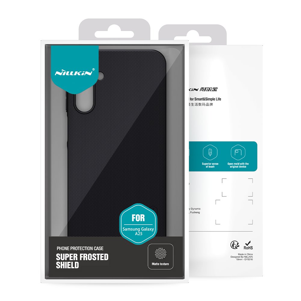 Nillkin Super Frosted Zadní Kryt pro Samsung Galaxy A25 5G Black