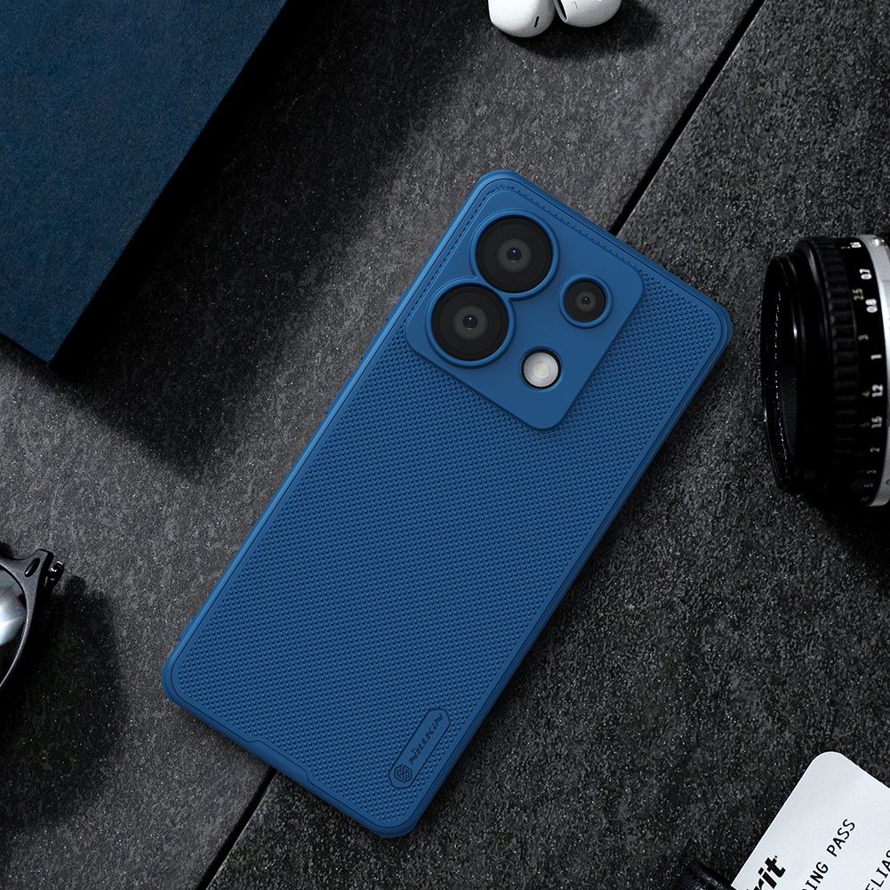 Nillkin Super Frosted PRO Zadní Kryt pro Xiaomi Redmi Note 13 Pro 5G/Poco X6 5G Blue