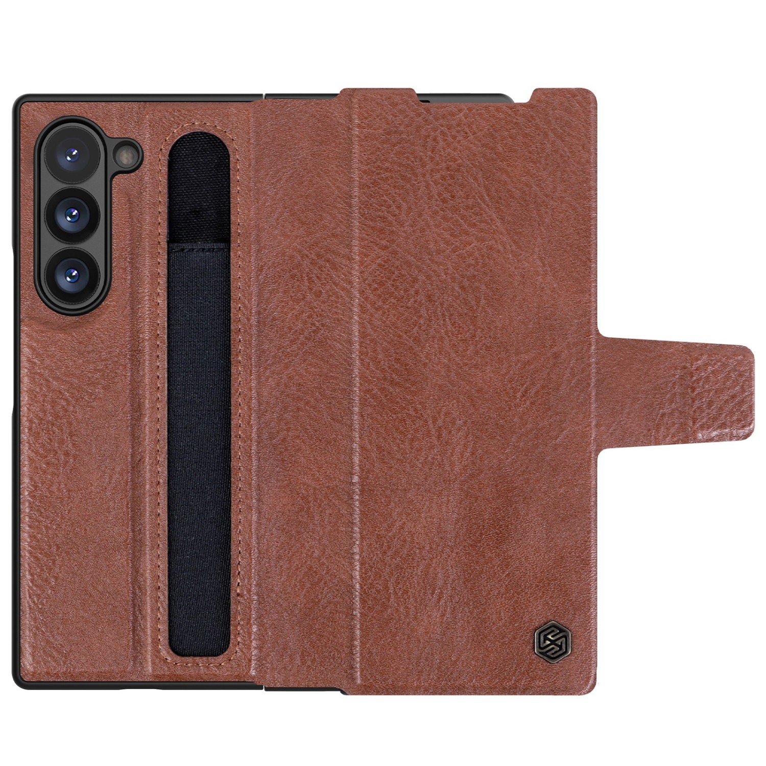 Nillkin Aoge Pouzdro pro Samsung Galaxy Z Fold 6 Brown