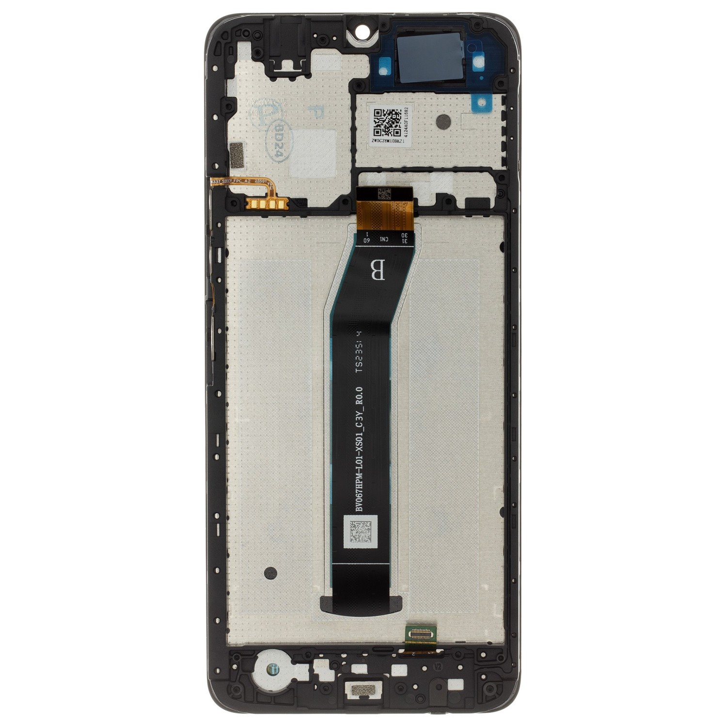 LCD + dotyk + predný kryt pre Xiaomi Redmi A3, black (Service Pack)