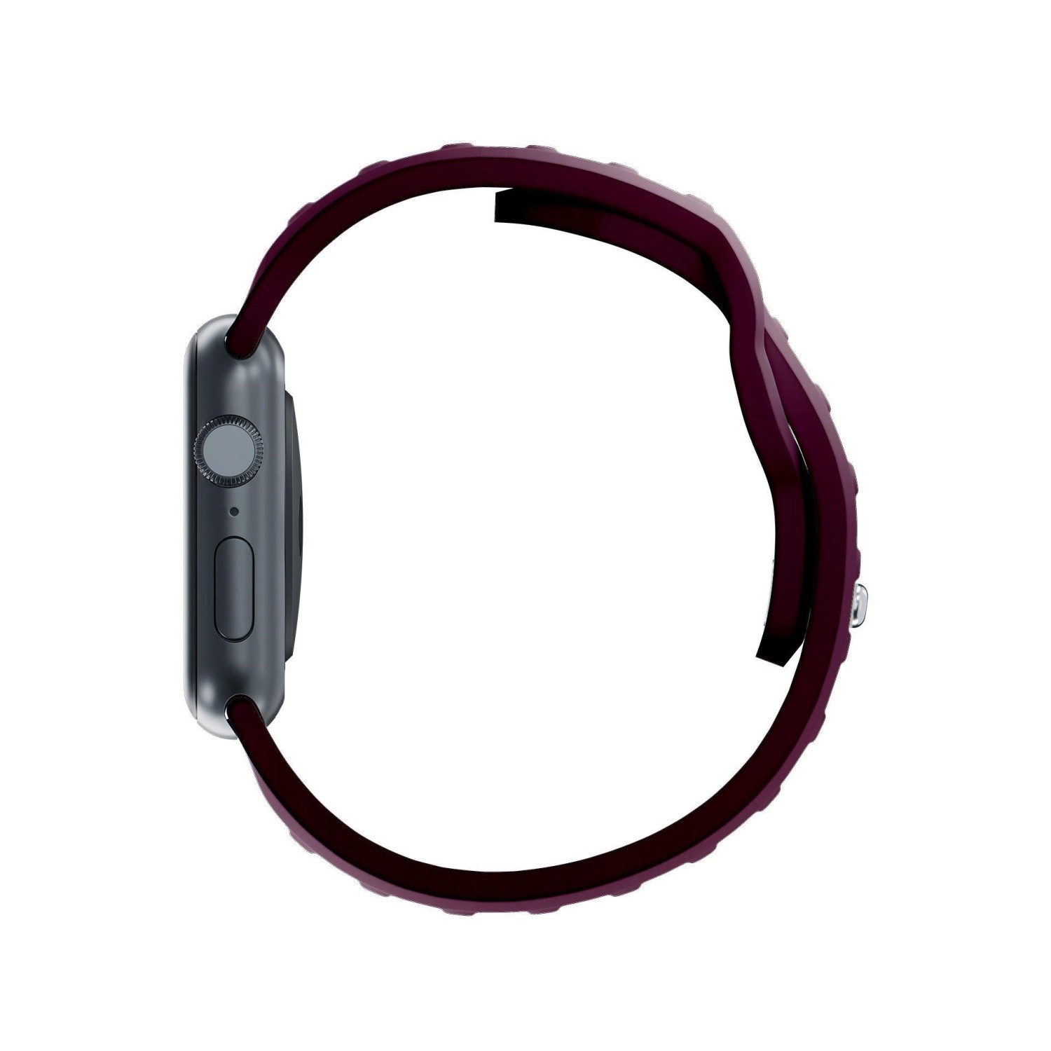 Řemínek Silicone Watch Strap pro Apple 42/44/45/49 mm, vínová