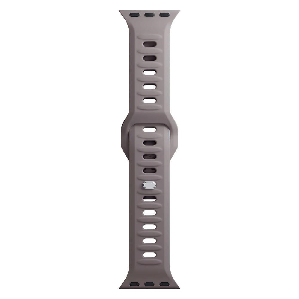 Řemínek 3mk Silicone Watch Strap pro Apple 38/40/41 mm, taupe