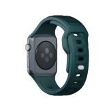 Řemínek 3mk Silicone Watch Strap pro Apple 38/40/41 mm, zelená