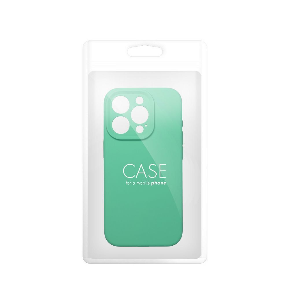 Case SILICONE 2mm for IPHONE 16 Plus mint