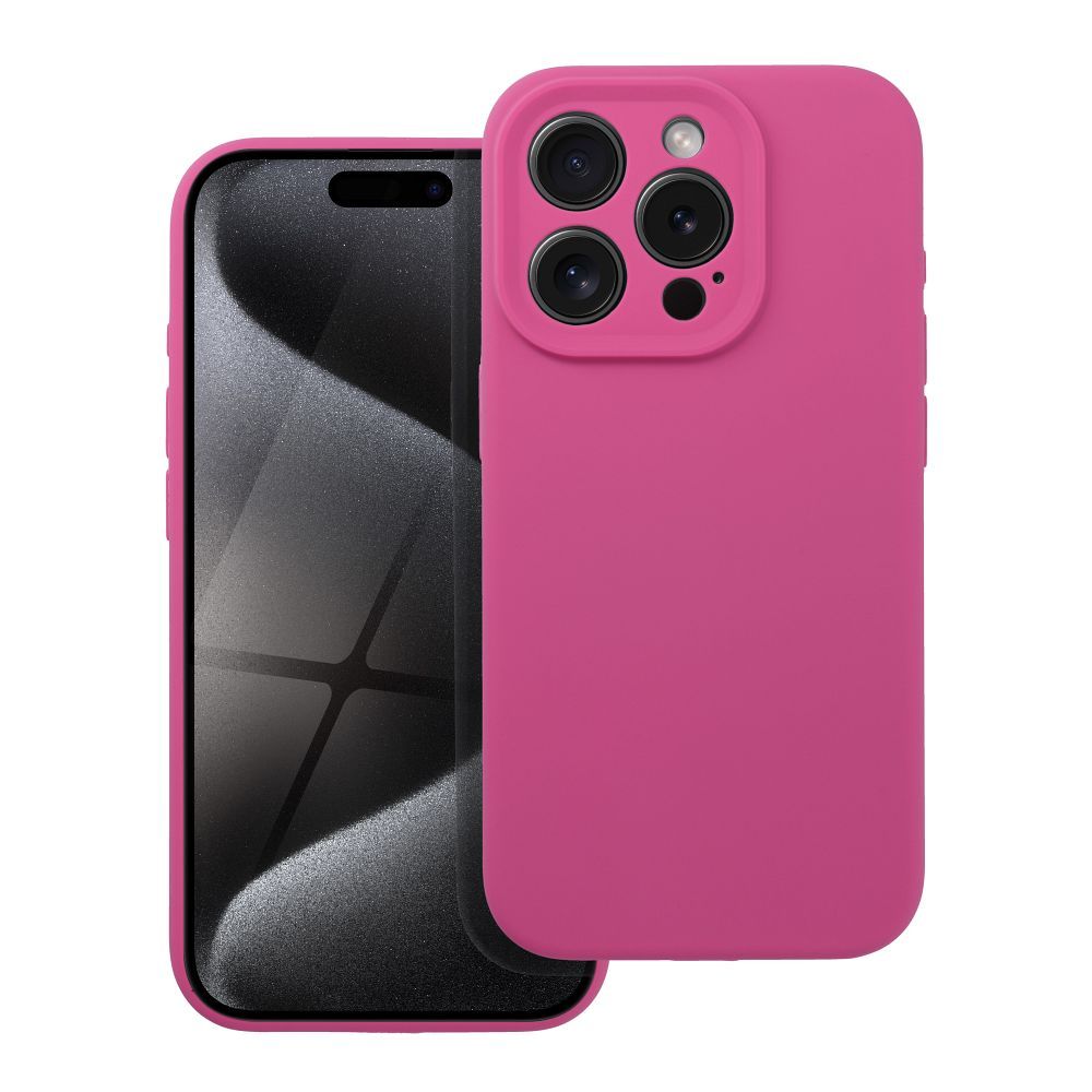 Case SILICONE 2mm for IPHONE 16 Plus pink