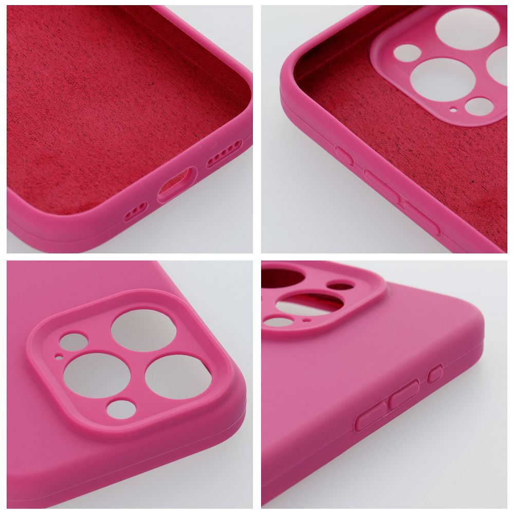 Case SILICONE 2mm for IPHONE 16 Plus pink