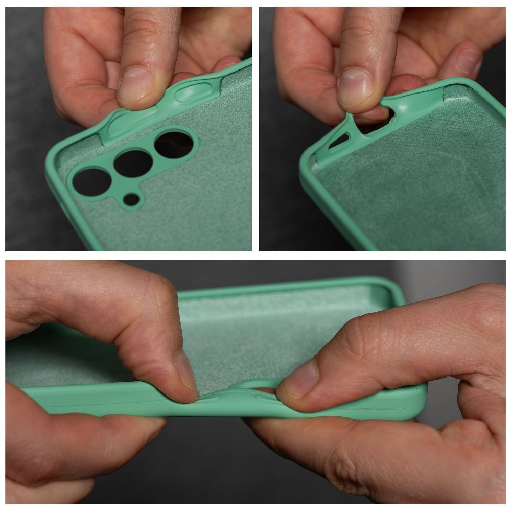 Case SILICONE 2mm for MOTOROLA EDGE 50 Pro mint