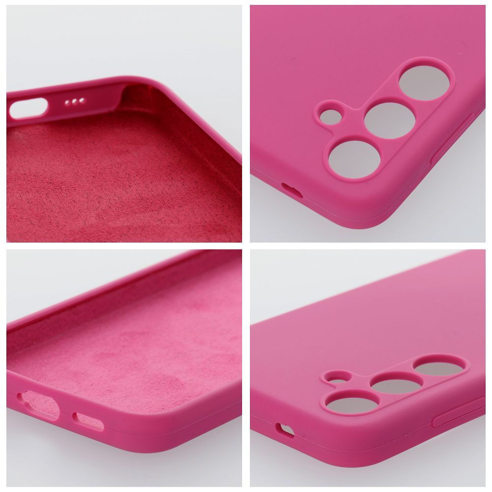 Case SILICONE 2mm for MOTOROLA EDGE 50 Pro pink