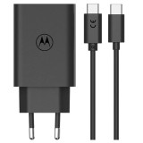 Motorola TurboPower 68W + 1m USB-C kabel, černá