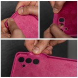 Case SILICONE 2mm for HONOR X7B pink